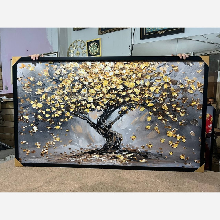 تابلو تکسچر برجسته پاییز 2